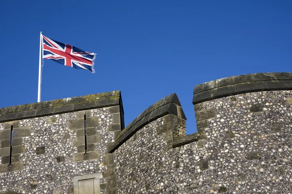 영국 국기를 비행 — 스톡 사진