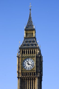 London Big Ben Clock Tower clipart