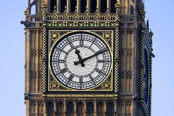 Westminster clock face — Stock Photo, Image