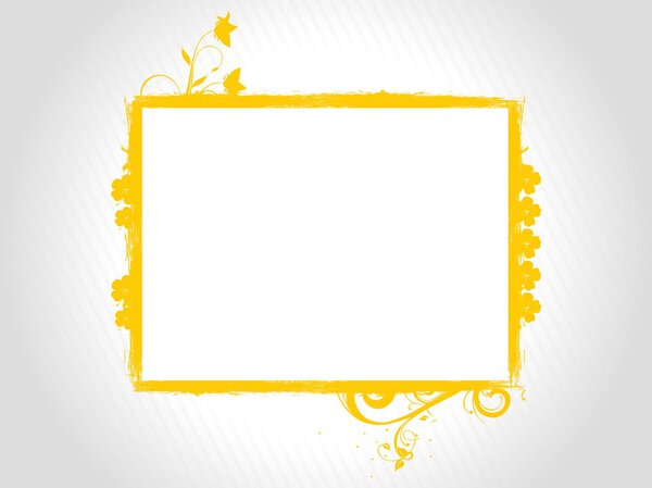 Серый фон с изолированной рамкой
