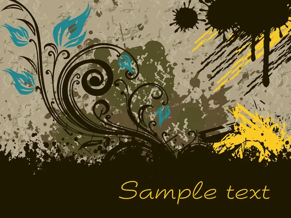 Textur Hintergrund mit künstlerischem Design — Stockvektor
