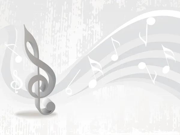 Смуги фону з музичними нотами — стоковий вектор