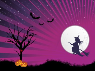 Abstract halloween background, wallpaper clipart