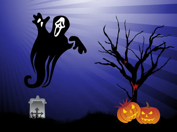 Astratto sfondo di Halloween, carta da parati — Vettoriale Stock