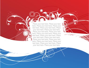 vektörel banner Gösterim