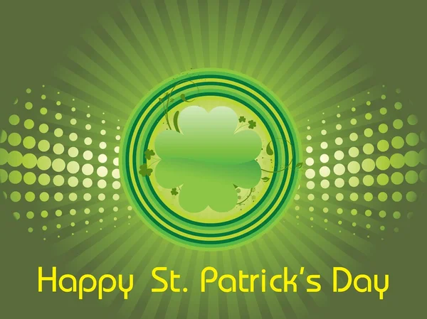 Wallpaper for happy st patrick day — Stock Vector