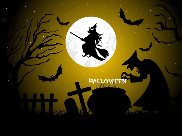 Halloween illustrazione sfondo — Foto Stock