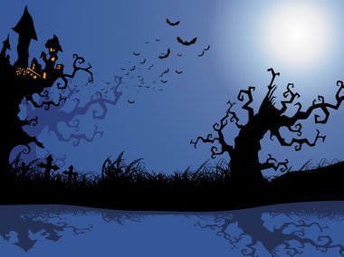 Wallpaper for halloween celebration clipart