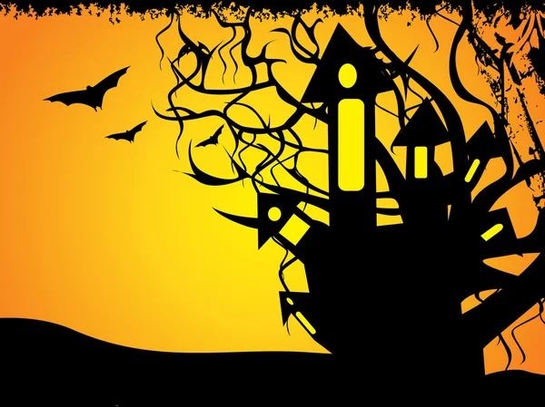 Astratto sfondo di Halloween — Vettoriale Stock