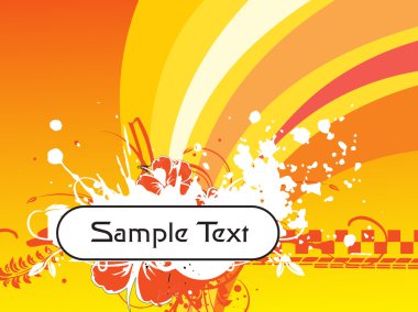 Abstract background with place for text clipart