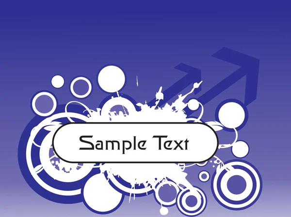 Abstrakter Hintergrund mit Platz für Text — Stockvektor
