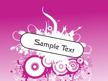 Abstract background with place for text clipart