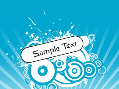 Abstract background with place for text clipart