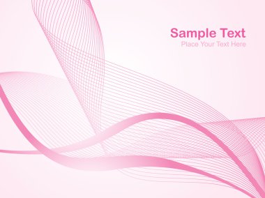 Light pink abstract background. Vector clipart