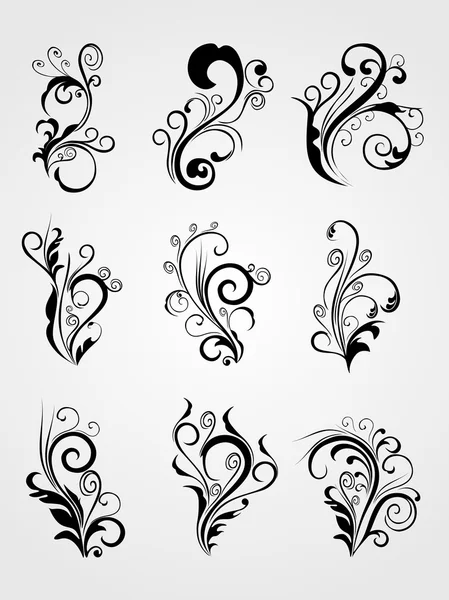 Tatuajes de diseño moderno — Vector de stock
