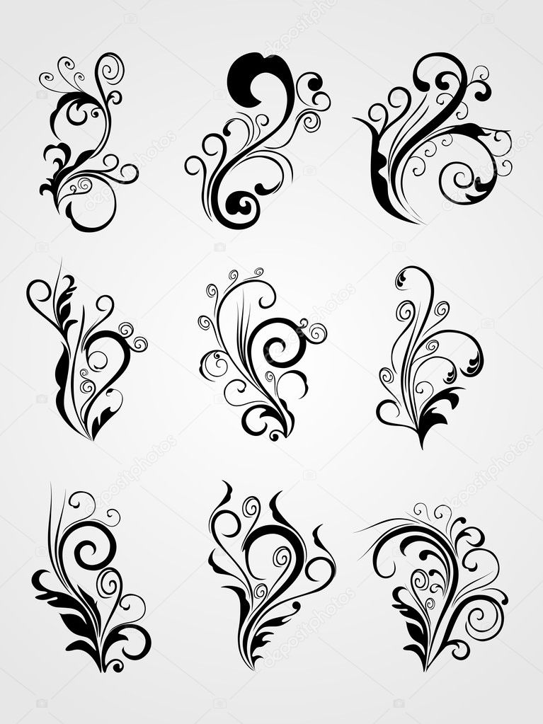 Modern design tattoos