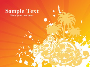 Abstract retro background