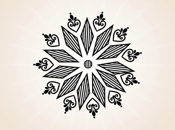 Абстрактное творческое татто, обозначение 84 — стоковый вектор