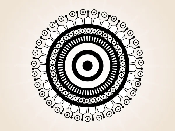 Абстрактное творческое татто, обозначение 83 — стоковый вектор