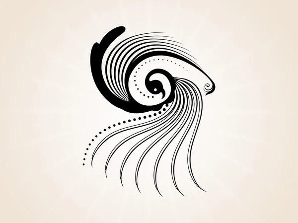Abstraktní kreativní tatto, design89 — Stockový vektor