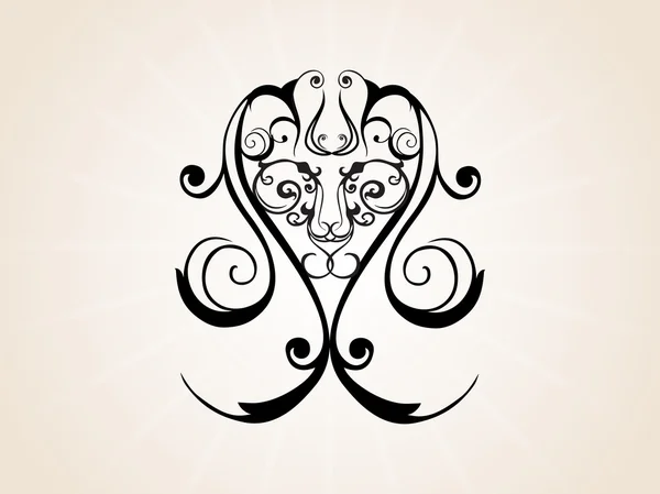 Abstracte creatieve tatto, design57 — Stockvector