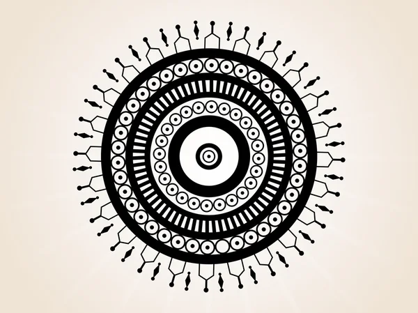Soyut yaratıcı tatto, design58 — Stok Vektör