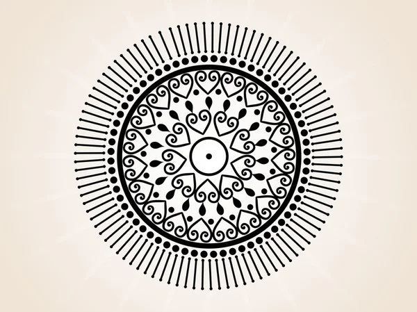 Абстрактное творческое татто, обозначение 43 — стоковый вектор