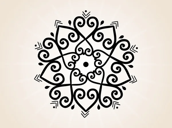 Абстрактное креативное татто, обозначение 35 — стоковый вектор