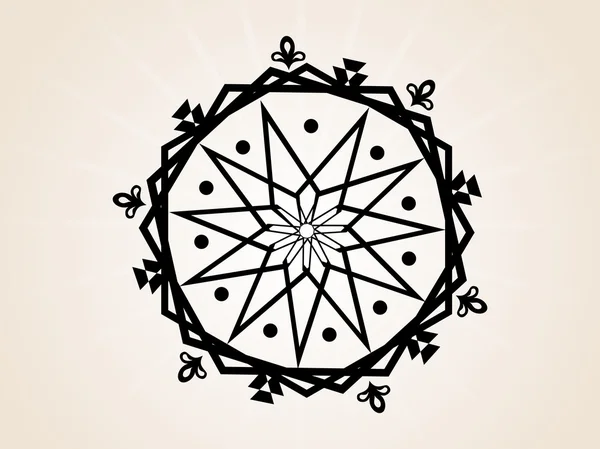 Абстрактное творческое татто, обозначение 36 — стоковый вектор
