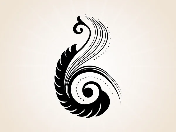Abstrakt kreativa tatto, design2 — Stock vektor