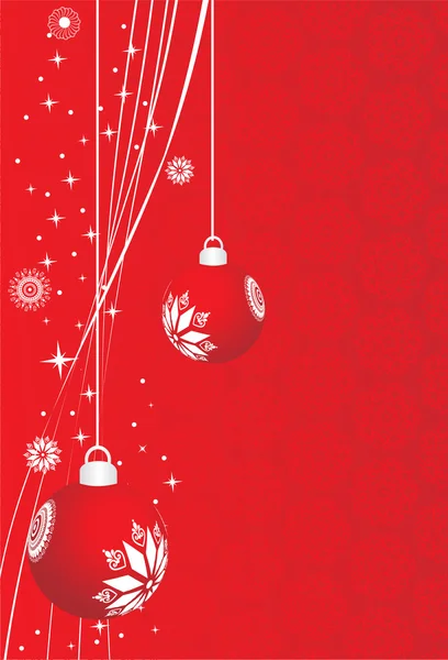 圣诞节装饰的背景 — 图库矢量图片