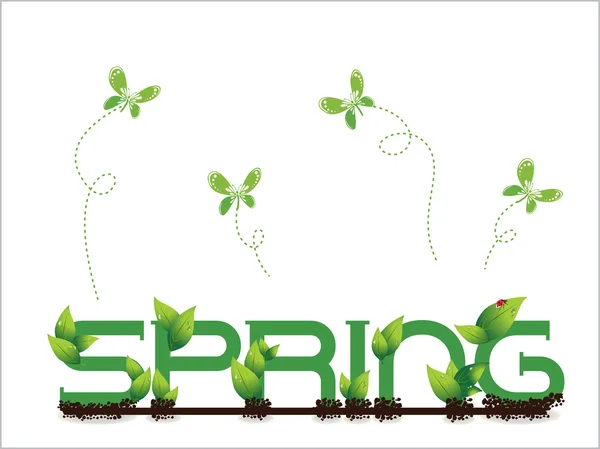 Fond d'écran pour printemps — Image vectorielle