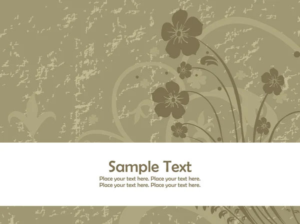 Texture fond avec floral — Image vectorielle
