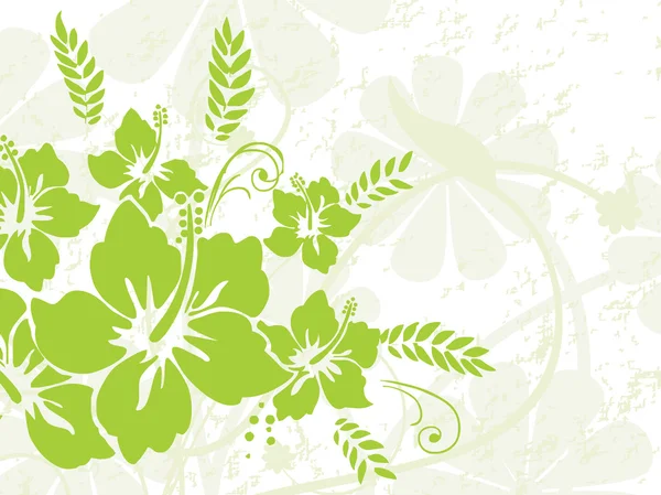 緑の自然のパターン — ストックベクタ