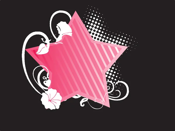 Cadres floraux abstraits series _ 67 — Image vectorielle