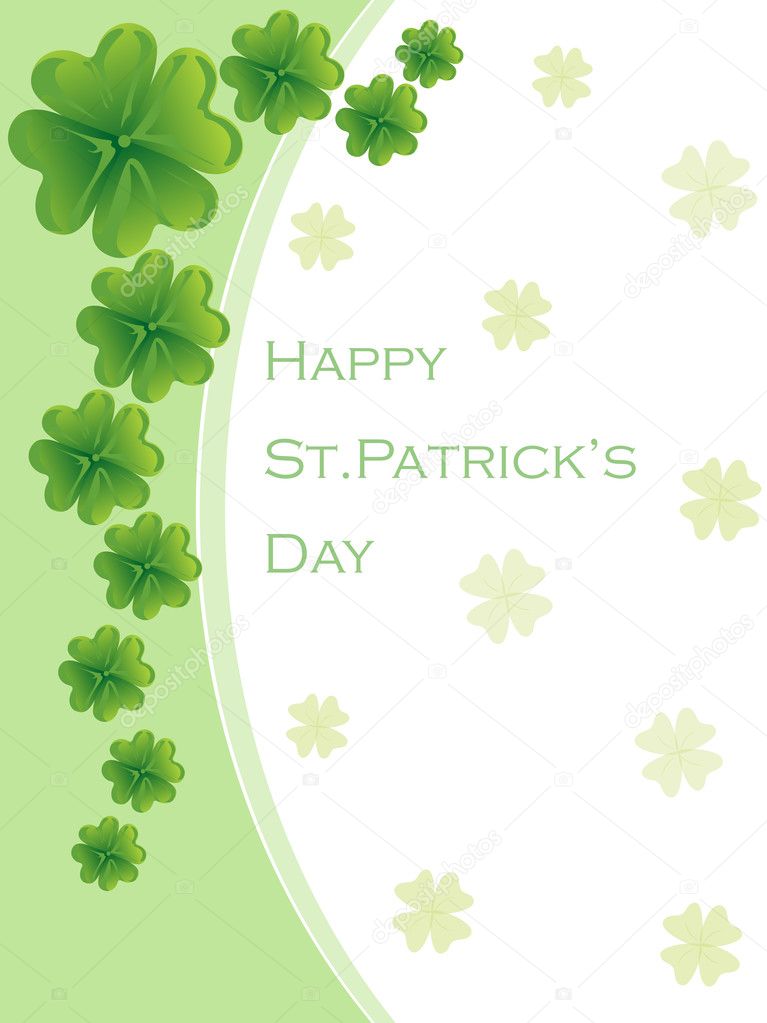 St. patrick's day greeting card