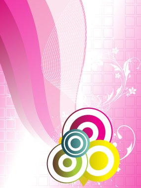 Pink stripes background clipart