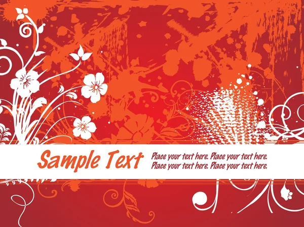 Textur Hintergrund mit floralen — Stockvektor