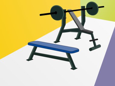 Halter bench ve ağırlıkları