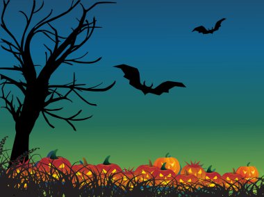 Halloween background clipart