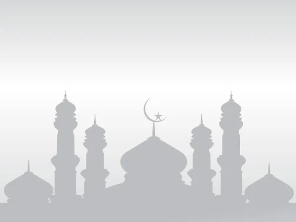 Creative islamic holly background — Stock Vector