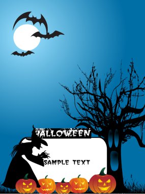 Halloween background clipart