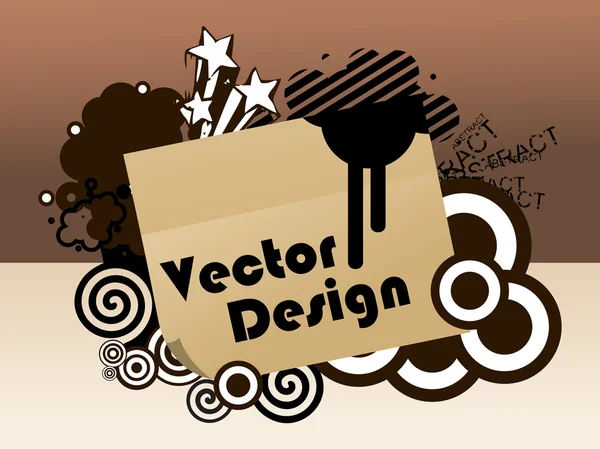 Stylish pattern illustration — Stock Vector