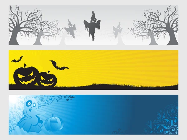 Abstract Halloween banner series set29 — стоковый вектор