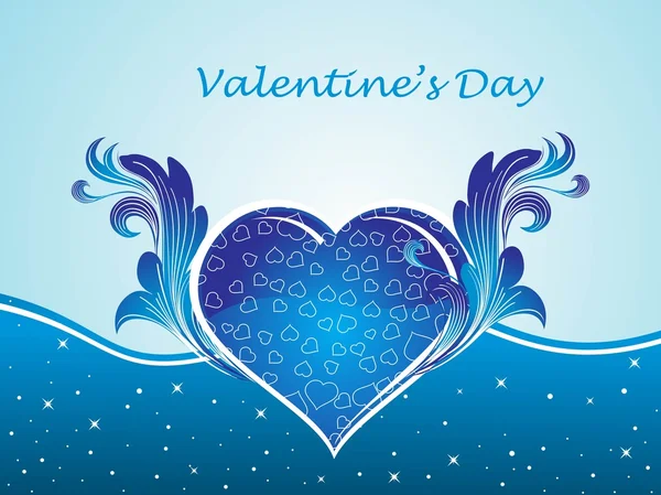 Vector illustrtaion voor dag van de Valentijnskaart — Stockvector