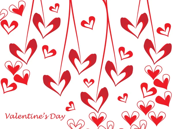 Illustration vectorielle pour la Saint Valentin — Image vectorielle
