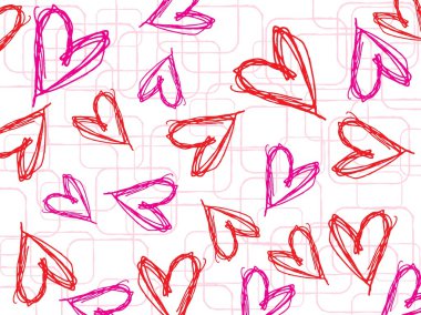 Illustration love background clipart