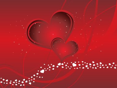 Abstract valentine heart clipart