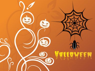 Abstract halloween background clipart