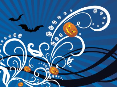 Abstract halloween background clipart